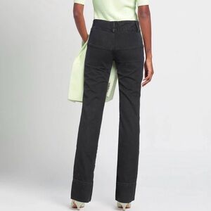 Mark Jacobs High-Rise Straight Leg Women’s Jeans — Black